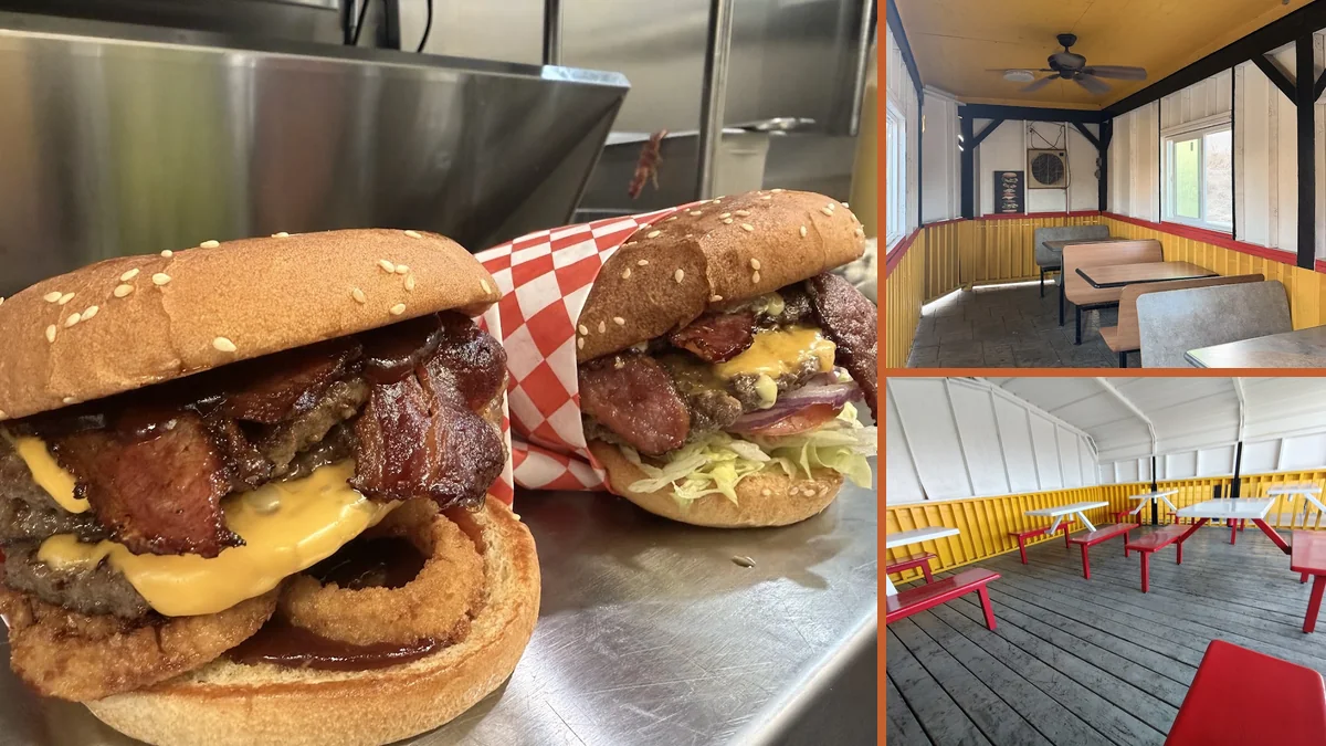 Casual drive-in dining with outdoor seating.